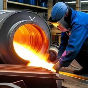 Сварка коллекторов для распределения пара по потребителям