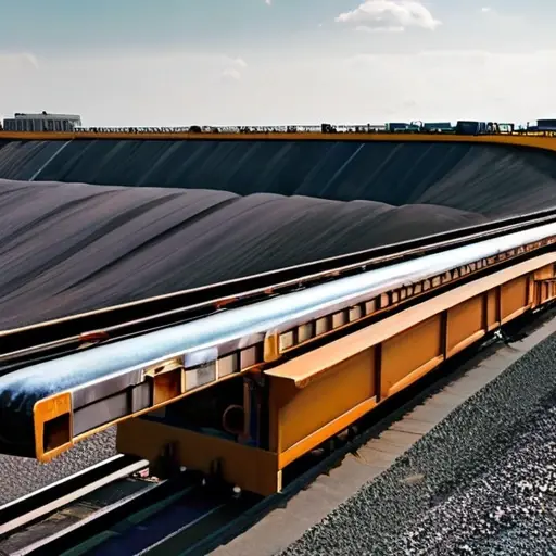 Транспортировка угля: магистральные ленточные конвейеры и железнодорожные роторные вагоноопрокидыватели Транспортировка угля: магистральные ленточные конвейеры и железнодорожные роторные вагоноопрокидыватели