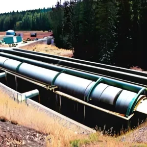 Утилизация свалочного газа на полигонах отходов: бурение скважин и генерация электроэнергии