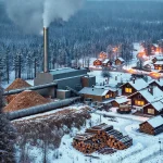 Фото по теме: Использование древесных отходов для отопления небольших городов
