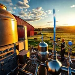 Фото по теме: Запуск установки по получению горючего газа на животноводческой ферме