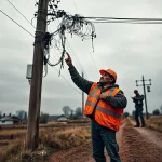 Фото по теме: Энергетики предупредили о рисках незаконных подключений к проводам